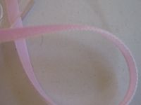 Samtband - 5 mm - baby pink