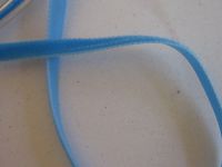 Samtband - 5 mm - faience