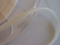 Samtband - 5 mm - eggshell