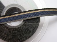 Ripsband - 12 mm - Streifen