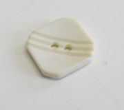 Modeknopf - 15 mm - beige