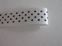 2,75 m Satinband - Mini Dots - 16 mm