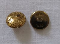 Modeknopf - 18 mm - altgold