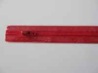 Reißverschluss - 15 cm - rot