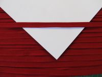 Paspelband - 9 mm - elastisch - rot
