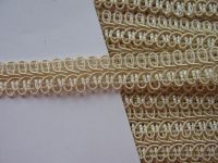 Posamentenborte - pruna (beige) 14 mm