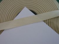 8,60 m Ripsband - 10 mm - creme