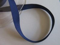 2,30 m Ripsband - 10 mm - navy