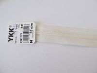 Reißverschluß - 35 cm  - rohweiss