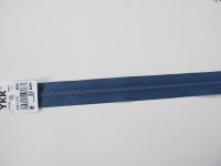 Reißverschluß - 22 cm  - jeansblau