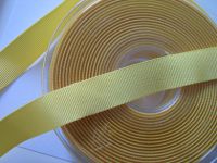 Ripsband - 16 mm - jaune