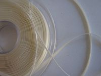 9,85 m Satinband - Double face - 3 mm - natural