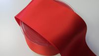 2,65 m Satinband - Double Face - 70 mm - rouge