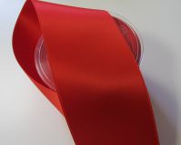 1,90 m Satinband - Double Face - 70 mm - flame