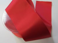 1,60 m Satinband - Double Face - 70 mm - true red