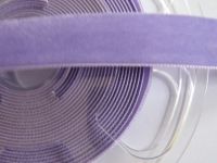 Samtband - Nylvalour - 22 mm - violet