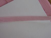 4,30 m Samtband - Nylvalour - 9 mm - baby pink