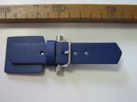 Verschluss - Schliesse - blau silber