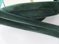 Schrägband velvet - 60/30 - verde