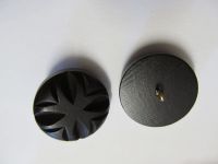 Vintage Modeknopf - 30 mm - braun