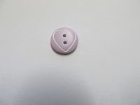 Vintage Knopf - mit Herz - 15 mm - lilac