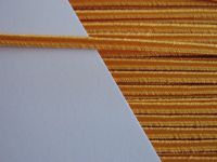 Soutache - Kunstseide - 3,5 mm - hell orange