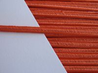 Soutache - Kunstseide - 3,5 mm -  dunkel orange