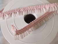 Elastische Rüsche - 15 mm - rosa