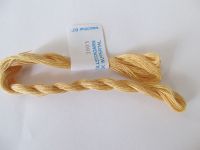 Baumwoll - Stickgarn - einfädig - cremebeige