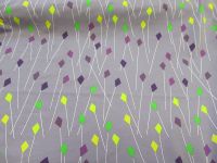 Jerseystoff - kleine Drachen - 140 cm - bunt