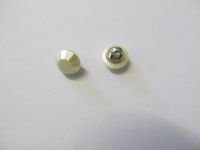Vintage Knopf - 10 mm - weiss