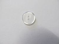 Vintage Knopf - 15 mm - weiss