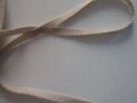 Ripsband - Viskose  - Sägekante - 5 mm - beige