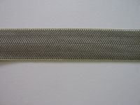 Band - 20 mm - elastisch - hellgrau