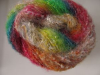 GALAXY - 50 g - senf orange rot grün petrol blau - Farbverlauf