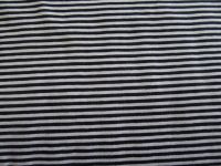 Jersey - 150 cm - Streifen nachtblau weiss
