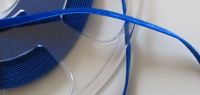 Samtband - 5 mm - royal