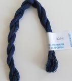 Baumwoll - Stickgarn - einfädig - marineblau