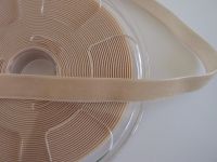 Samtband - 16 mm - beige