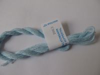 Baumwoll - Stickgarn - einfädig - eisblau