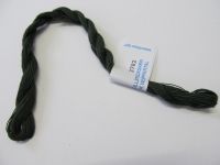 Baumwoll - Stickgarn - einfädig - tannengrün