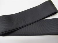 3,60 m Ripsband - 40 mm - schwarz