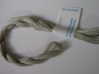 Baumwoll - Stickgarn - einfädig - hellgrau licht