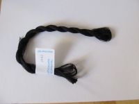 Baumwoll - Stickgarn - einfädig - schwarz