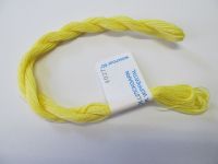 Baumwoll - Stickgarn - einfädig - sonnengelb hell