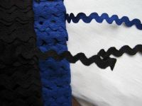 10,15 m Zackenlitze - 9 mm - blau