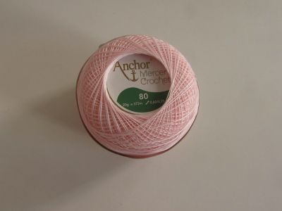 Anchor - Mercer Crochet 80 - 20 g - rosa