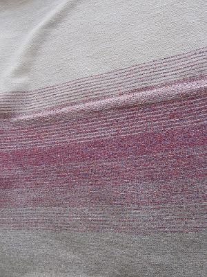 Leinenfrottee - Massagetuch - pflaume