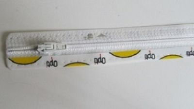 Reißverschluss - 22 cm - ecru