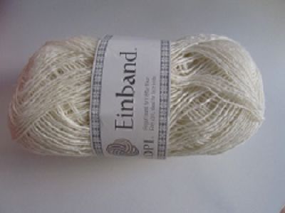 Einband - 50 g - weiss